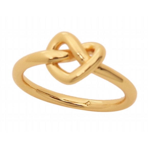 KATE SPADE • Gold Loves Me Knot Ring - Picture 3 of 6